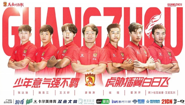  廣州隊球員王文軒轉會重慶銅梁龍，今年25歲，司職中衛(wèi) ???