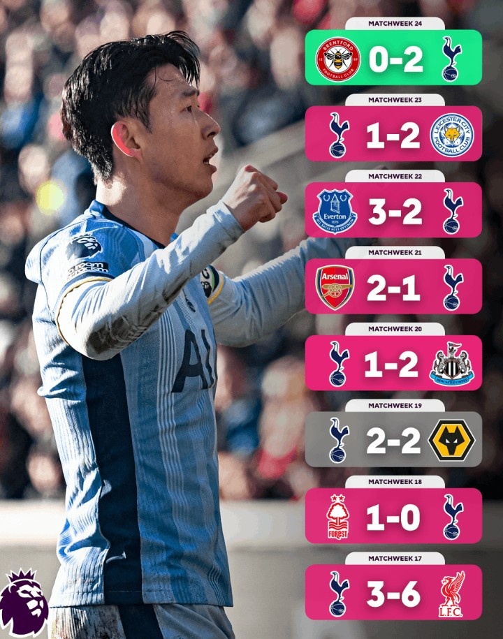  不容易！熱刺終結(jié)英超7輪不勝，此前7場僅1平6負