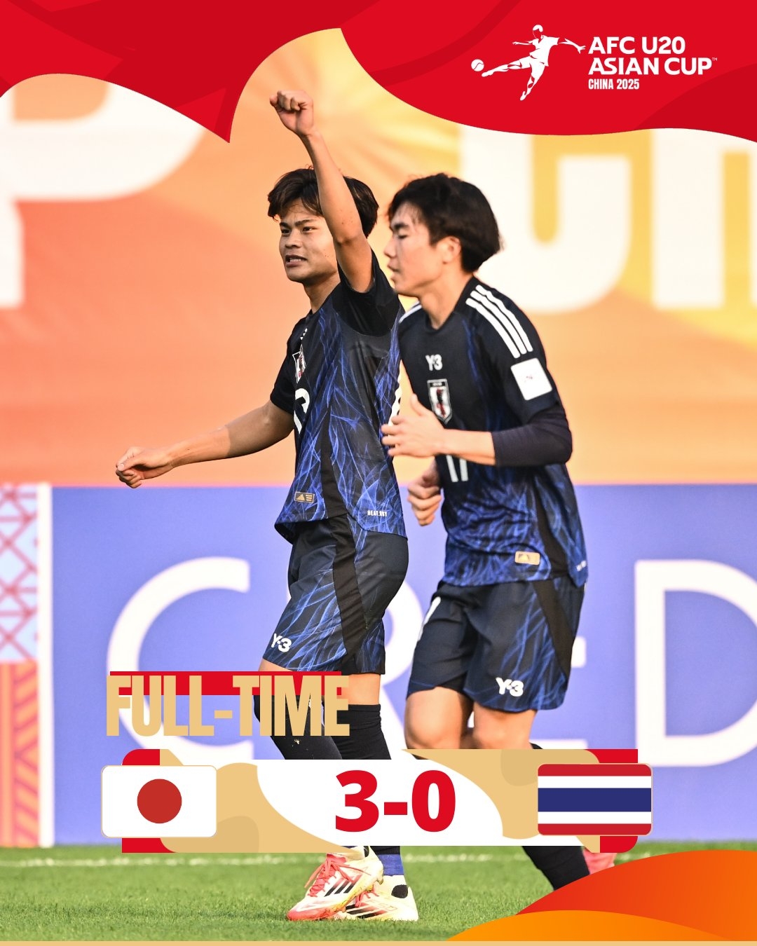  日本U20主帥賽后：雖然全取三分，但球隊(duì)各方面都有待提升