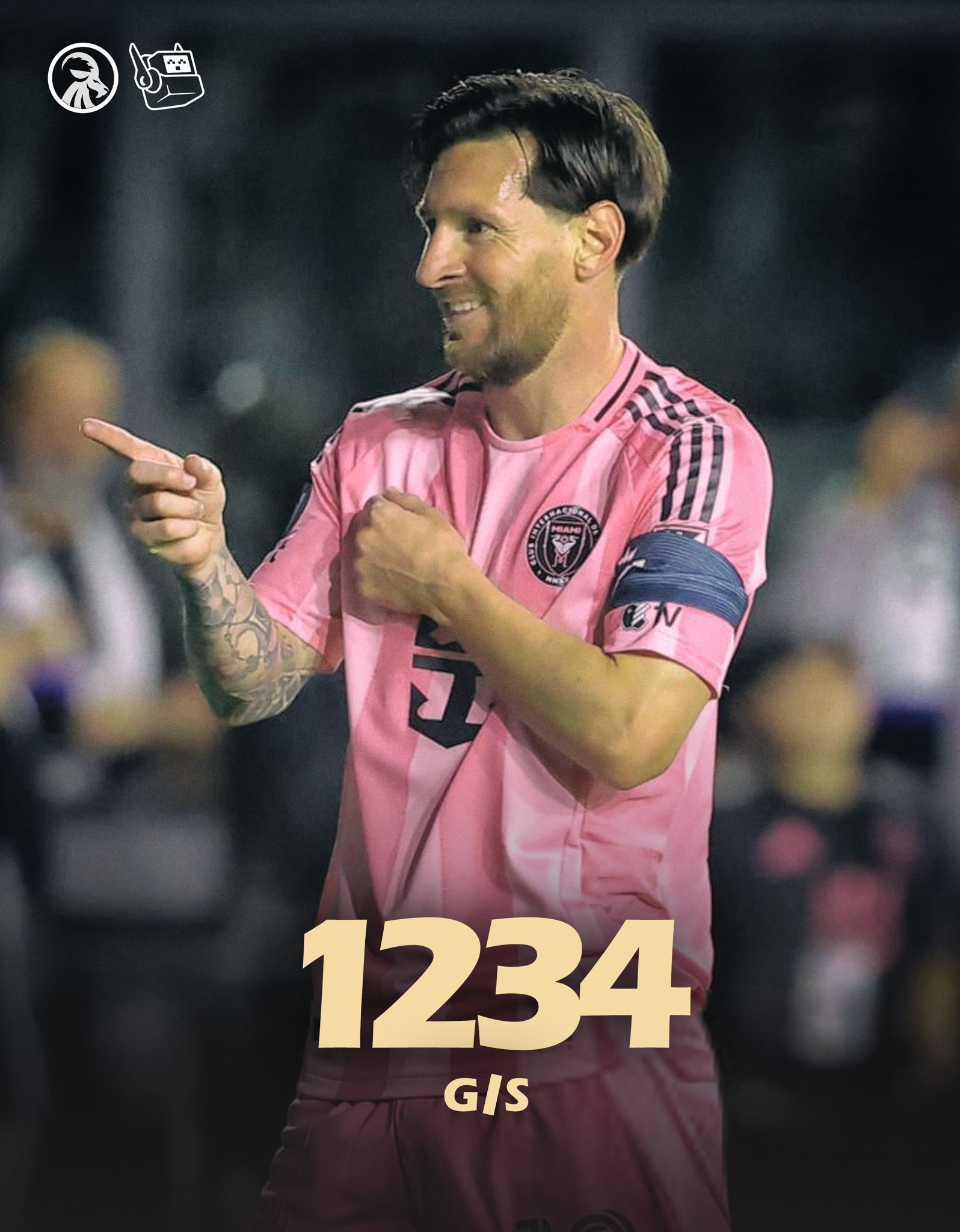  回歸即進球！37歲梅西生涯目前853球381助，參與進球數(shù)1234球！